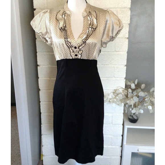 Trixxi Dresses & Skirts - ❤️3\15 Trixxi 50's Inspired Black Polka Dot  Dress